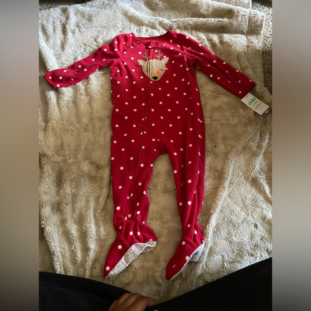 RED REINDEER PAJAMA ❤️
